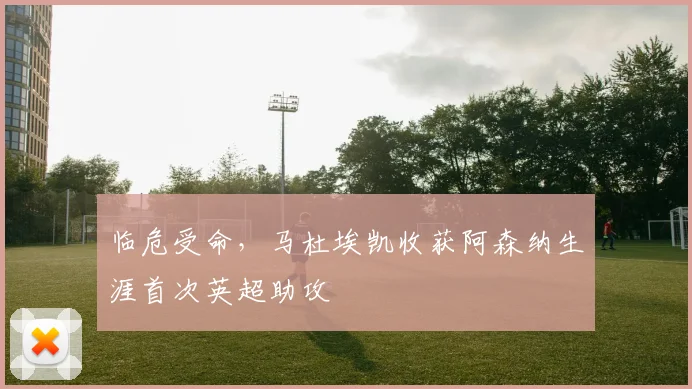 临危受命，马杜埃凯收获阿森纳生涯首次英超助攻